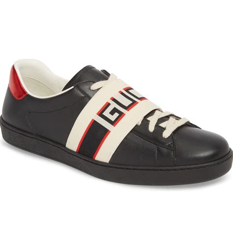 ace gucci stripe sneaker|gucci ace sneakers men's.